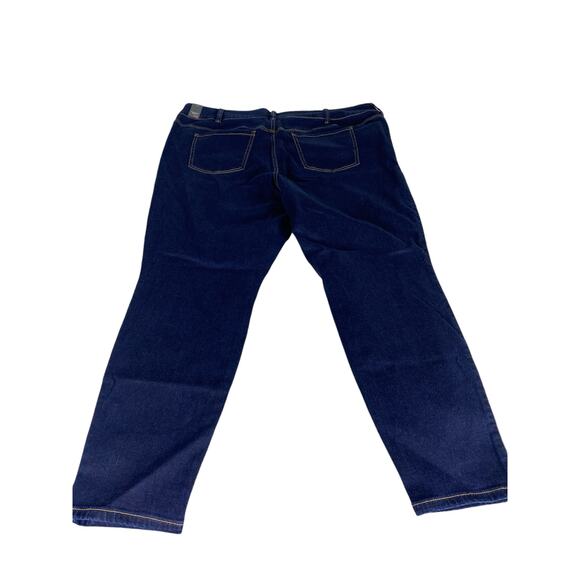 NWT Women's Torrid Super Soft Jeggings Dark Blue Size 24 Regular - Picture 7 of 7
